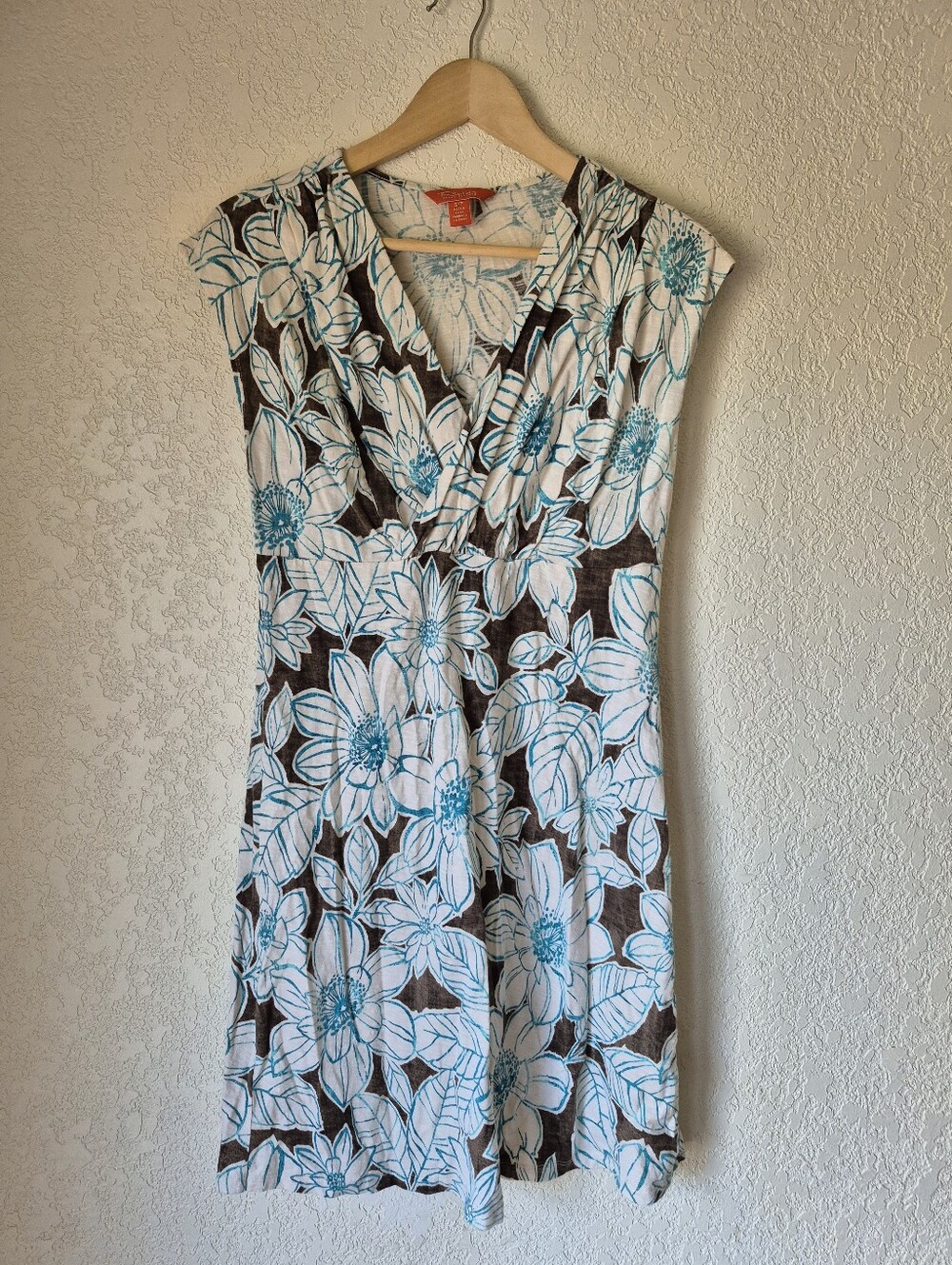 Relax by Tommy Bahama Floral Dress Tropical Womens Size S